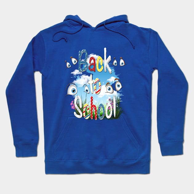 Back to School Hoodie by Just Kidding by Nadine May